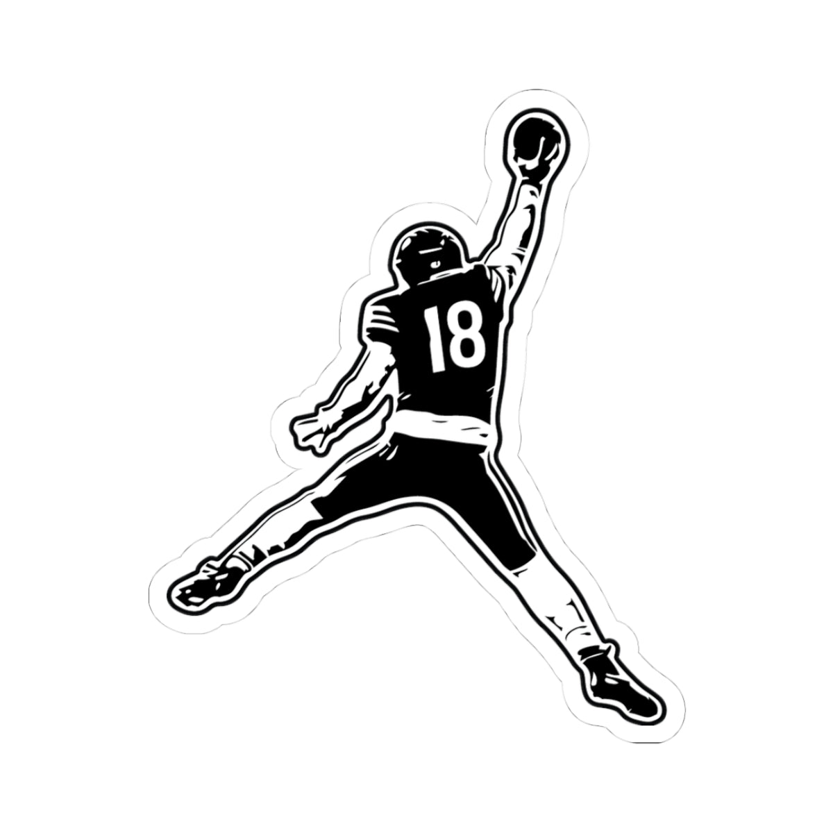 Jumpman Iceman Sticker
