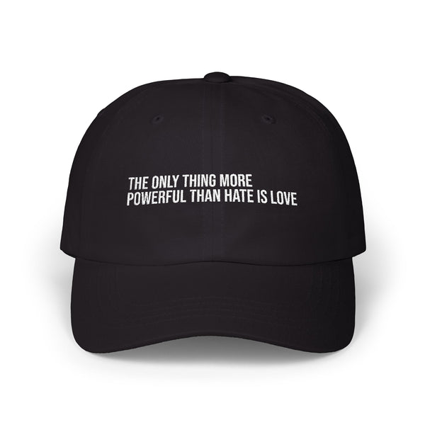 LOVE > HATE DAD HAT